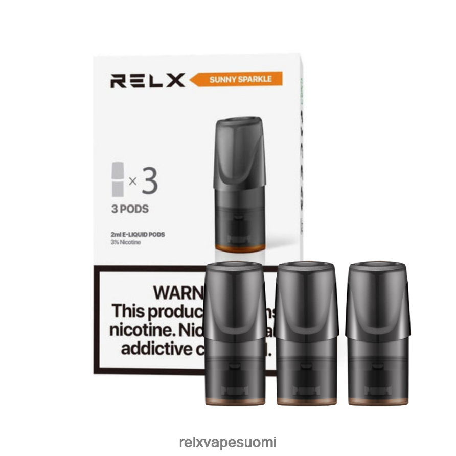 RELX Flavors | RELX Classic paloja aurinkoinen kimalteleva-oranssi sooda RJDF8F131