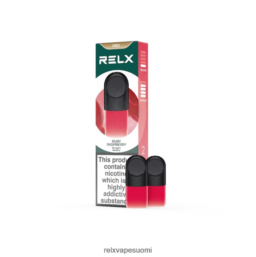 RELX E Juice | RELX pod pro - 2 paloa rubiini vadelma RJDF8F9