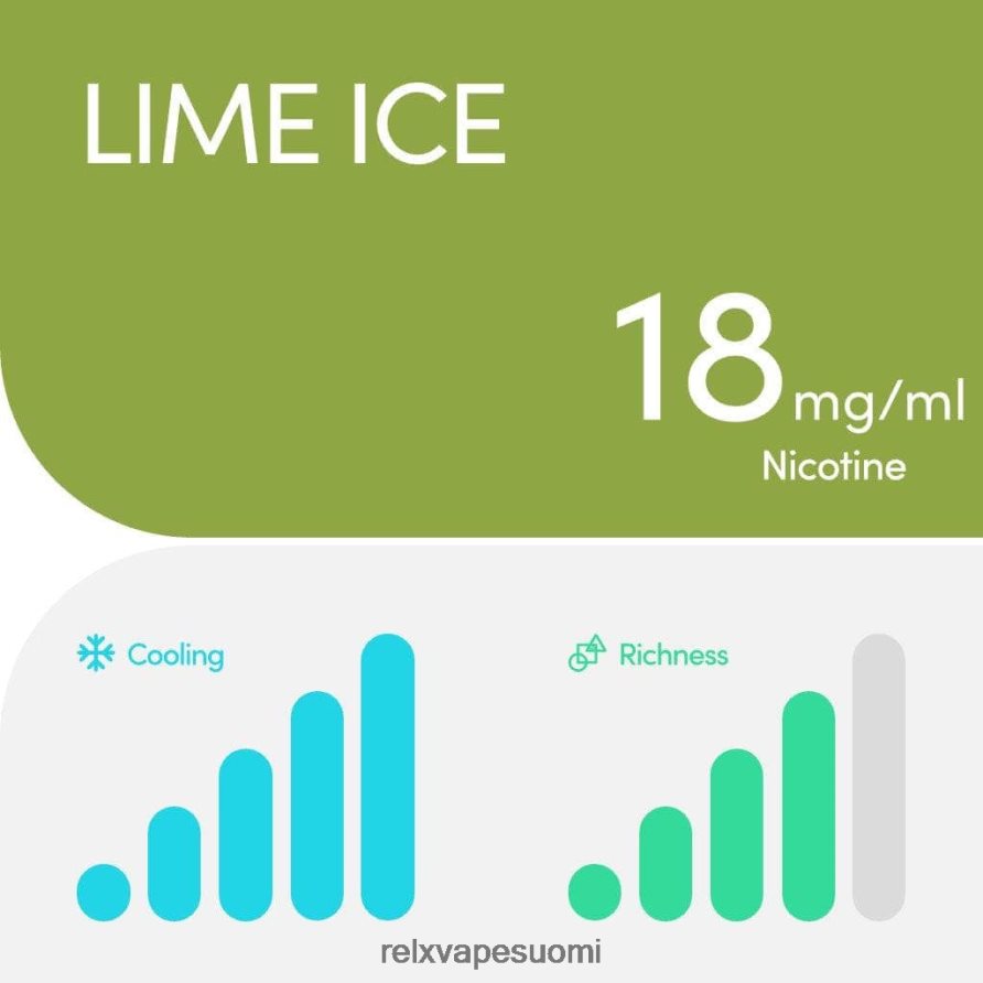 RELX Vape Flavours | RELX pod pro - 2 paloa lime jäätä RJDF8F24